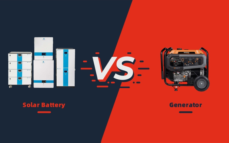 Son şirket blogları hakkında Solar Battery vs. Generator