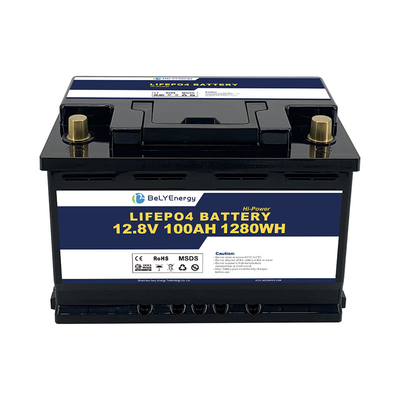 satın al Bely Enerji 100AH 12V LiFePo4 Bataryası UPS için derin döngü şarj edilebilir online manufacture