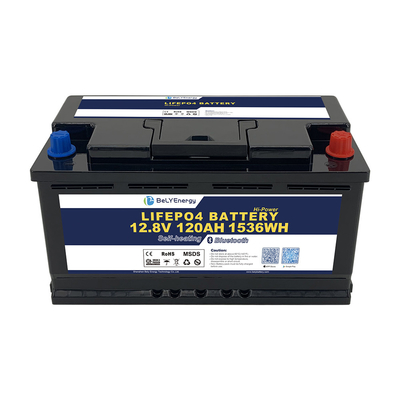 satın al Özelleştirilmiş 12V 120Ah Lityum İyon Depolama Pili Ev Güneş Sistemi Pil Yedekleme online manufacture