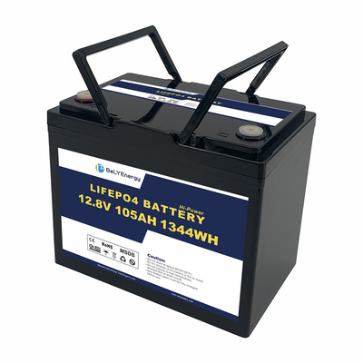 satın al Şarj edilebilir 105AH 12V LiFePo4 Bataryası Güneş Enerjisi Sistemi için Derin Döngü UPS online manufacture