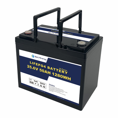 satın al Bely Enerji Şarj edilebilir 24V 50AH LiFePo4 Bataryası Güneş Bataryası Tıbbi RV için online manufacture