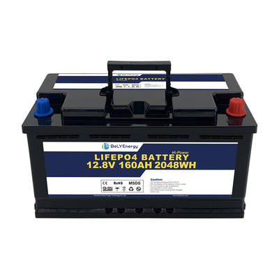 satın al Portatif 12v 160ah Lityum Pil Inbuit BMS Çoklu Güvenlik Koruması Yachit için online manufacture