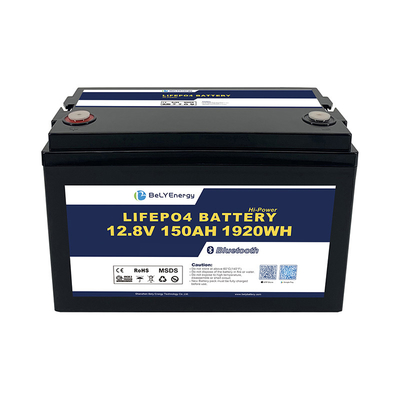 satın al 150Ah M8 Terminal Deniz Lityum Pil Güneş Pil 12.8V ABS Kutusu online manufacture
