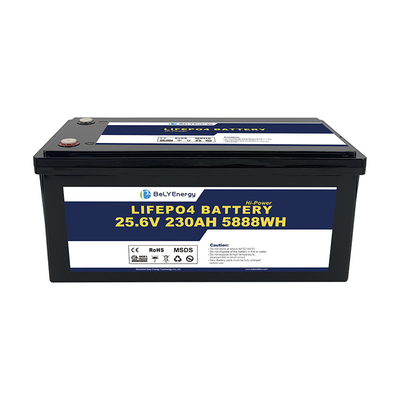 satın al IP65 Su geçirmez Yüksek Performanslı 24V 230Ah LiFePO4 Bataryası Deniz Teknesi İçin M8 Terminalli online manufacture