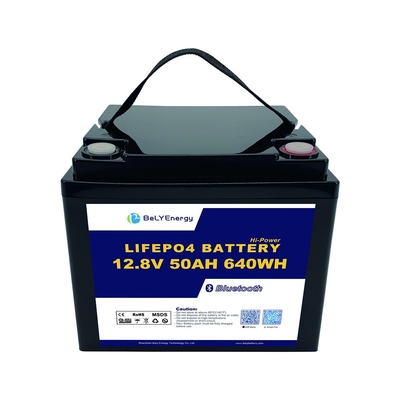 satın al Balıkçılık için kolay taşıma 12V 50AH LiFePo4 Bataryası ve Akıllı BMS online manufacture