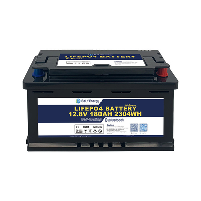 satın al 3 Yıllık Garanti Hafıza Etkisi Yok Akıllı BMS 12V LiFePo4 Akü 12V180Ah Mobil Mobilya online manufacture