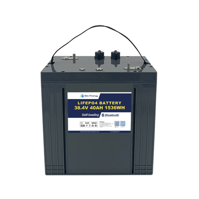 satın al 36V 40AH LiFePO4 Lityum Bataryası Golf Arabaları için iletişim fonksiyonu dahil online manufacture