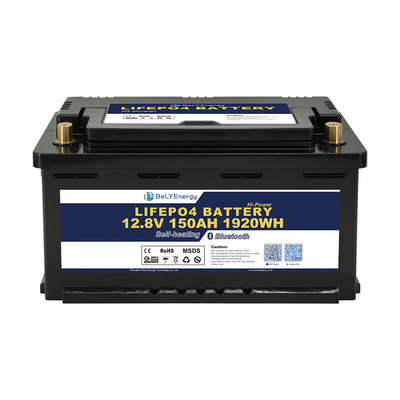 satın al Bely Enerji Lityum İyon Pilleri 12V150AH Lityum İyon Yedek Pilleri RV Off-Road Solar için online manufacture