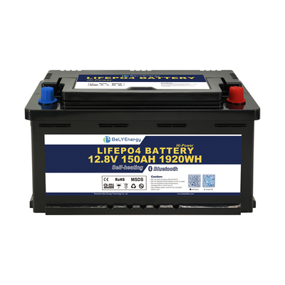 satın al 12V150Ah Deep Cycle Lithium Battery Prismatic LiFePO4 Cell Type Long-Lasting Performance For RV online manufacture