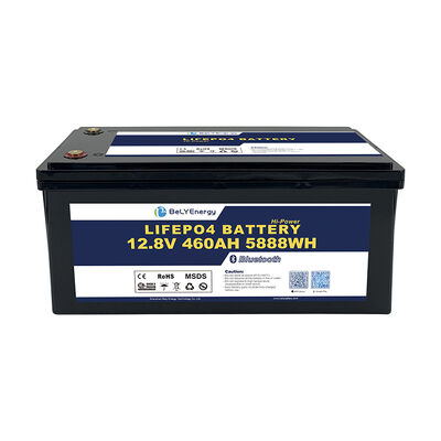 satın al LiFePO4 12V460Ah M8 Terminal Tipi Bluetooth Lityum Pil 3.5V Hücreler Denge Voltajı 100A Uygulamalar için Sürekli Şarj Akımı online manufacture