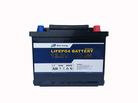 satın al % 100 DOD 80 Amp Saat 12V LiFePo4 Pil Şarj Edilebilir Lifepo4 Karavan Pil online manufacture