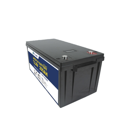 satın al 12V 200Ah Lityum İyon Fosfat Pil Paketi Led Işık Karavan Ev Pilleri online manufacture
