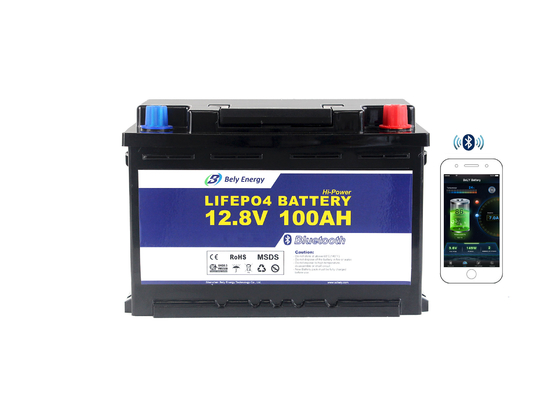 satın al Derin Döngü Bluetooth Lityum İyon Lifepo4 Pil 12v 100ah online manufacture