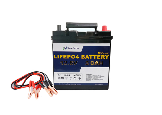 satın al ROHS Elektrikli Bisiklet İçin Özelleştirilmiş 50Ah 12V Lifepo4 Pil online manufacture