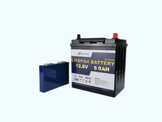 satın al Yachit 50Ah Lityum İyon Pil Paketi LED Göstergeli 12V LiFePo4 Pil online manufacture