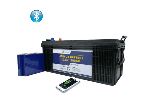 satın al 12V 200Ah Lityum Demir Fosfat RV Pil Lityum Golf Arabası Pilleri online manufacture