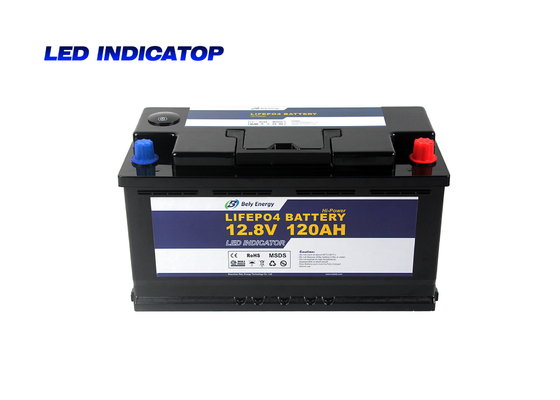 satın al Tekneler Denizaltı Lityum İyon Pil Lifepo4 Pil 12V 120Ah, LED Ekranlı online manufacture