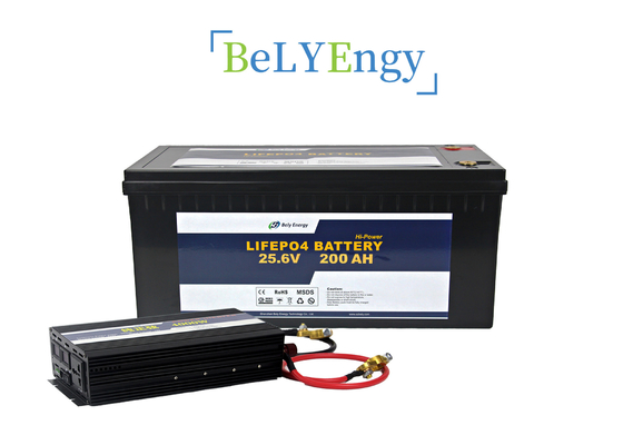 satın al 24v 200AH Derin Döngü Lityum Pil online manufacture