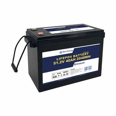 Bely Enerji 5000 Döngü 40AH 48V LiFePO4 Bataryası Yachit için % 100 DOD Güneş Kullanımı