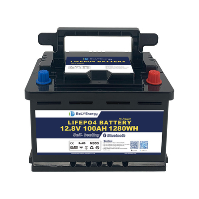 LiFePO4 ABS Case 12.8V Lityum Pil 3.5V Hücreleri Denge Voltajı ile