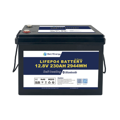 12.8V 230Ah RV Lityum Bataryası Kendiliğinden Çıkış <3% Aylık ABS Kasa