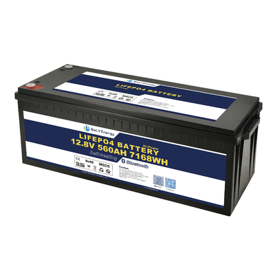 Büyük Kapasite Düşük Kendiliğinden Çıkarma Hızı Yüksek Güçlü Li-Ion Pil 12V560Ah Araç için