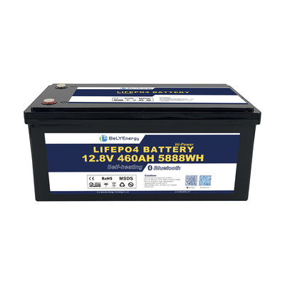 LiFePO4 Lityum Pil 12V 460AH 200A akımlı BT ile BMS ve kendi kendini ısıtma