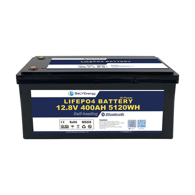 Derin Döngü Büyük Kapasite Uzun Süren Lityum İyon Pil 12V400AH RV Tekne için