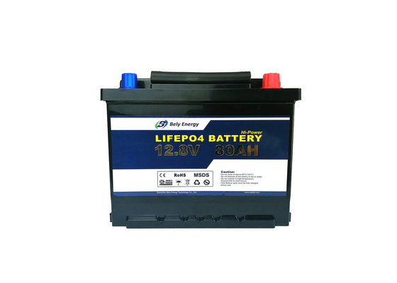 Güneş Enerjisi Sistemi İçin Araba UPS Lifepo4 12V 80AH RV Lityum Pil