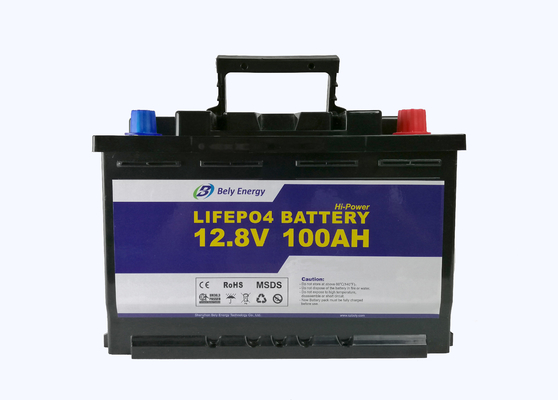 Acil Işık için Tekerlekli Sandalye 12V LiFePo4 Pil 100Ah Lityum İyon Pil