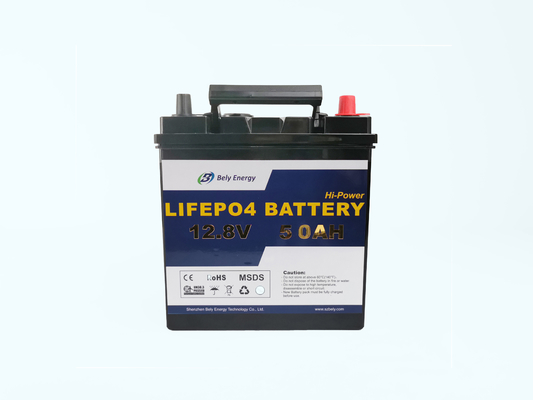 Led Lambalı MSDS 12V 50Ah Golf Arabaları Enerji Depolama Lityum Pil